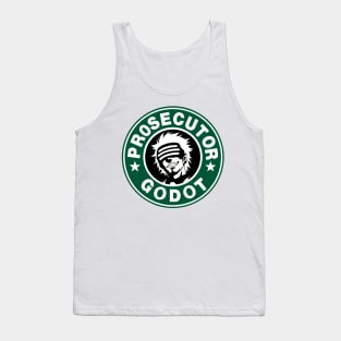 Prosecutor Godot Coffee Tank Top